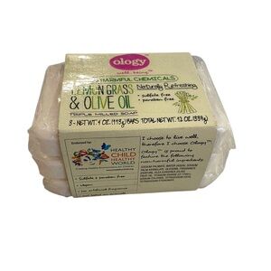 Ology Lemongrass & Olive Oil Triple Milled Soap - 3 Bar Pack Discontinued